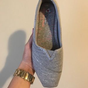 BOBS silver shoes